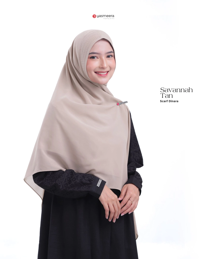 Product image Yasmeera Official - Scarf Denara Dewasa SAVANNAH TAN